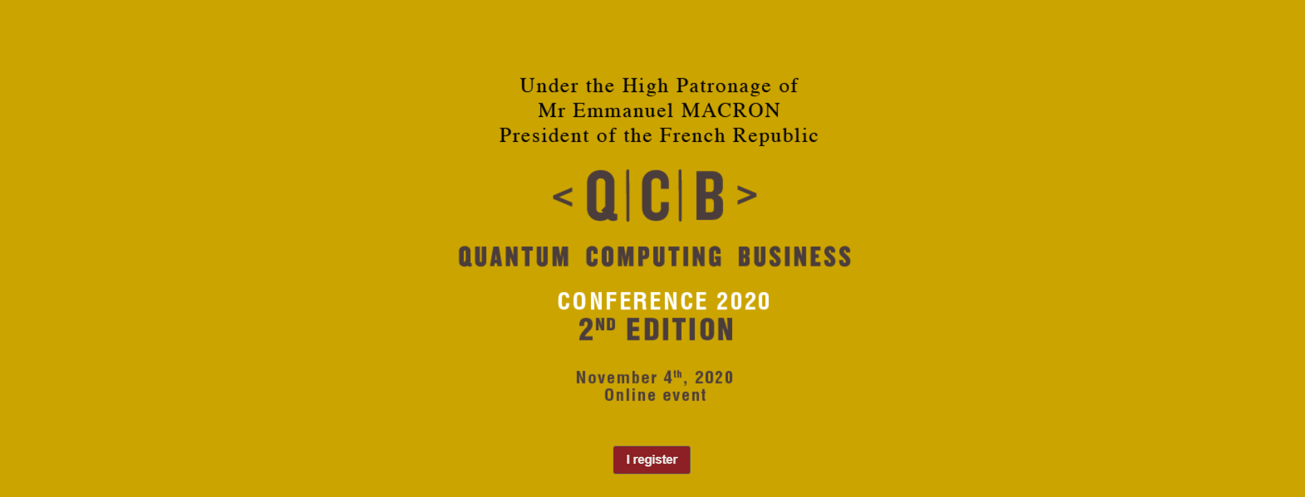 QCB2020: Quantum Computing Business Conference