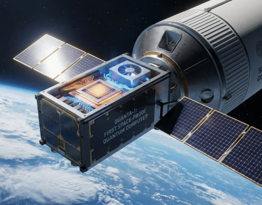 Uzaya dayanıklı ilk kuantum bilgisayarının başarılı bir şekilde fırlatılması