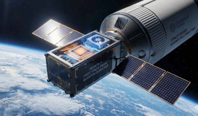 Uzaya dayanıklı ilk kuantum bilgisayarının başarılı bir şekilde fırlatılması