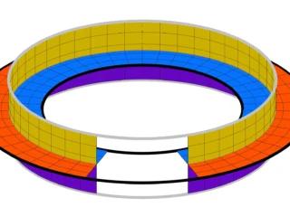 Pre-half-Mobius-strip